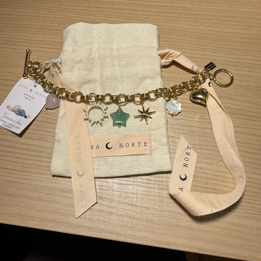 Luna Norte charm Bracelet NWT